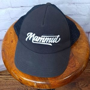 Mammut Black Trucker Hat NWOT